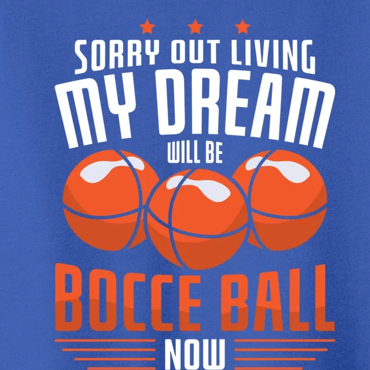 Bocce Ball Gift Toddler T-Shirt