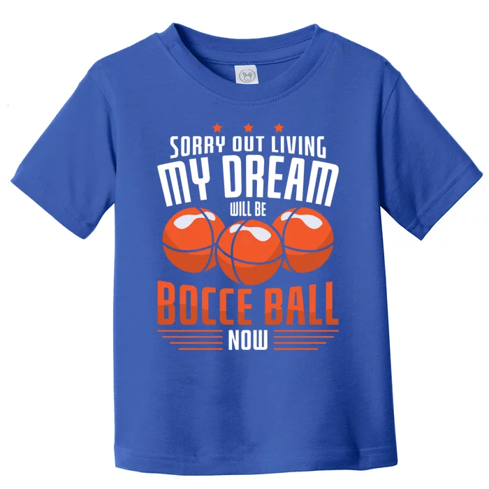 Bocce Ball Gift Toddler T-Shirt