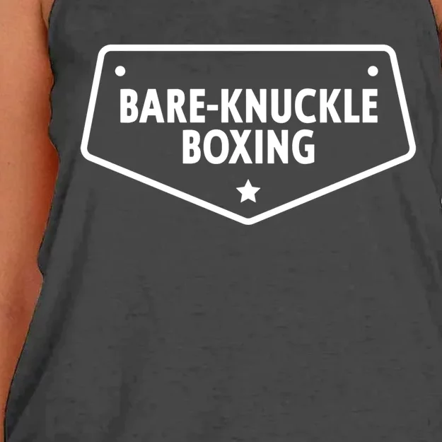 Bareknuckle Boxing Gift Women's Knotted Racerback Tank