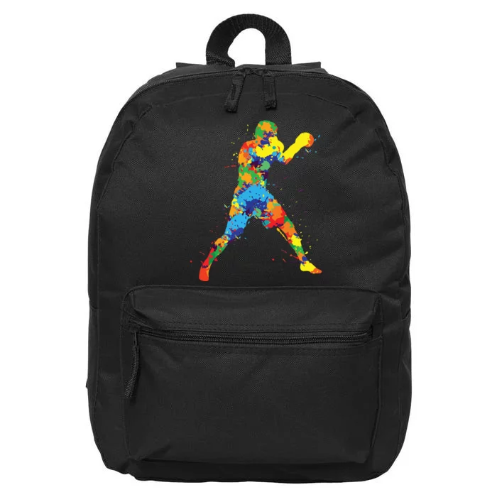 Boxing Boxer Gift 16 in Basic Backpack