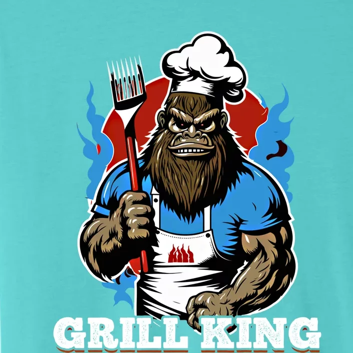 Bigfoot Bbq Grill King Great Gift ChromaSoft Performance T-Shirt