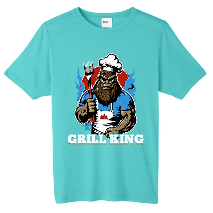 Bigfoot Bbq Grill King Great Gift ChromaSoft Performance T-Shirt