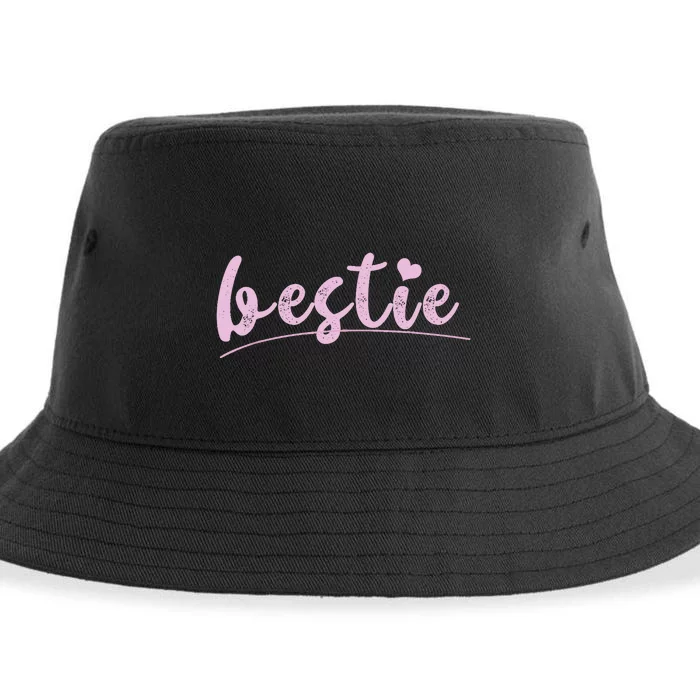 Bestie - Bestie Gifts Cute BFF Outfit Best Friend Outfit Sustainable Bucket Hat