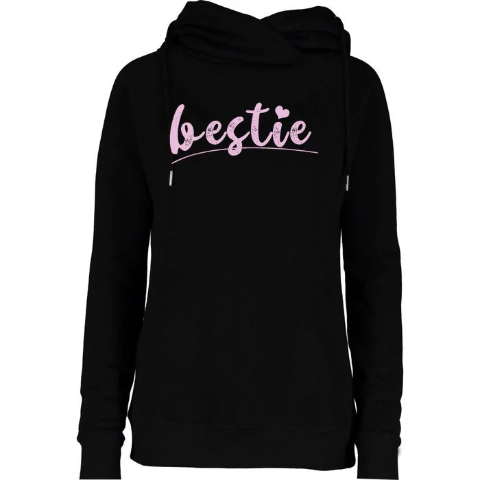 Bestie - Bestie Gifts Cute BFF Outfit Best Friend Outfit Womens Funnel Neck Pullover Hood