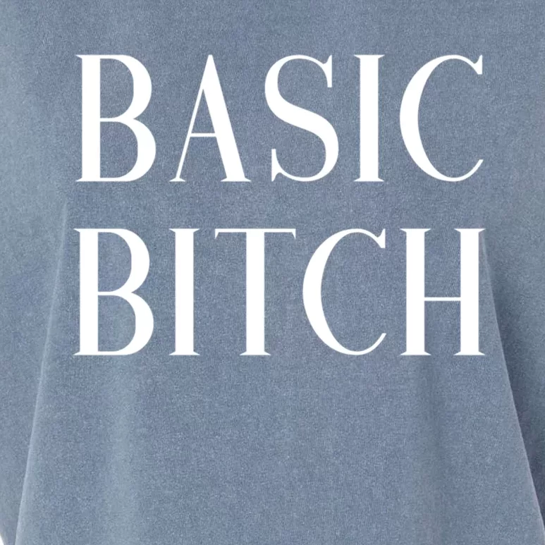 Basic Bitch Gift Garment-Dyed Women's Muscle Tee