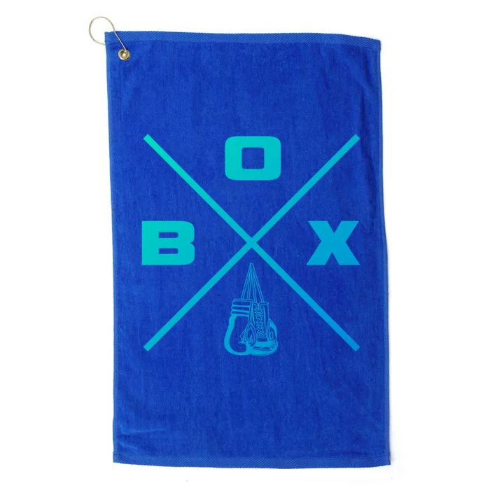 Boxing Boxing Great Gift Platinum Collection Golf Towel