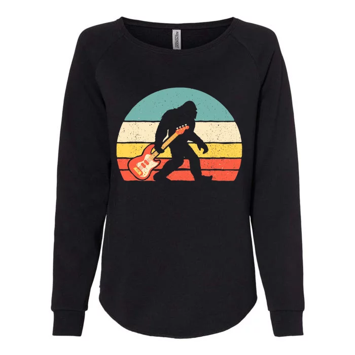 Bigfoot Bass Guitar - Bass Player Bassist Music Guitarist Womens California Wash Sweatshirt