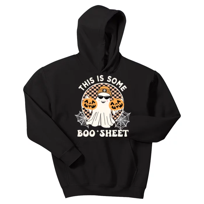 Boojee Boojee Ghost Funny Cup Tumbler Halloween Fall Ghoul Kids Hoodie