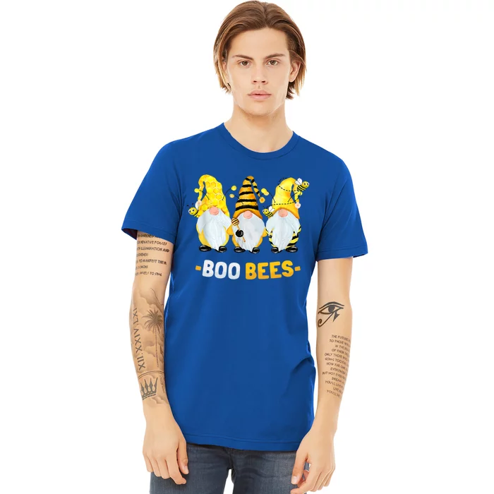 Boo Bees Gnome Cute Bee Lover Beekeeping Cute Gift Premium T-Shirt