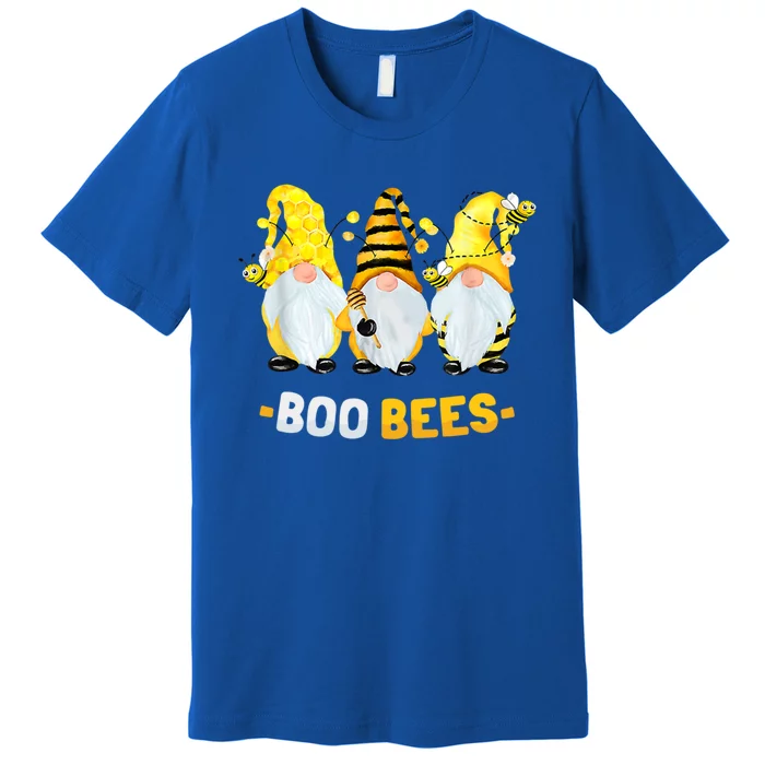 Boo Bees Gnome Cute Bee Lover Beekeeping Cute Gift Premium T-Shirt