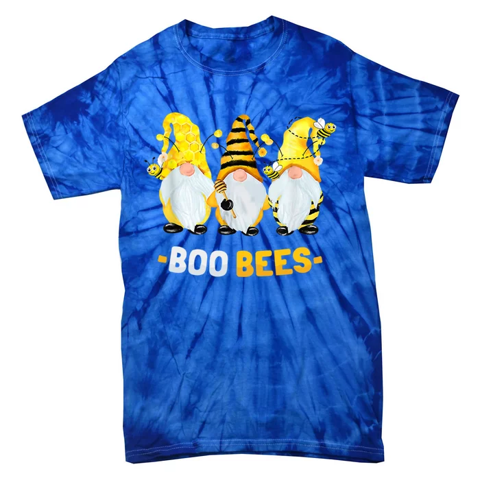 Boo Bees Gnome Cute Bee Lover Beekeeping Cute Gift Tie-Dye T-Shirt