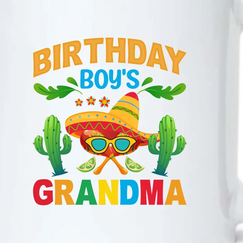 Birthday Boy Grandma Cinco De Mayo Funny Cactus Black Color Changing Mug