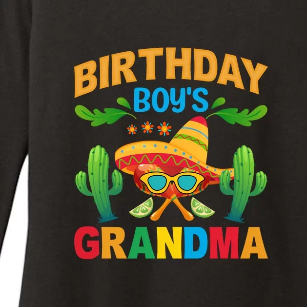 Birthday Boy Grandma Cinco De Mayo Funny Cactus Womens CVC Long Sleeve Shirt