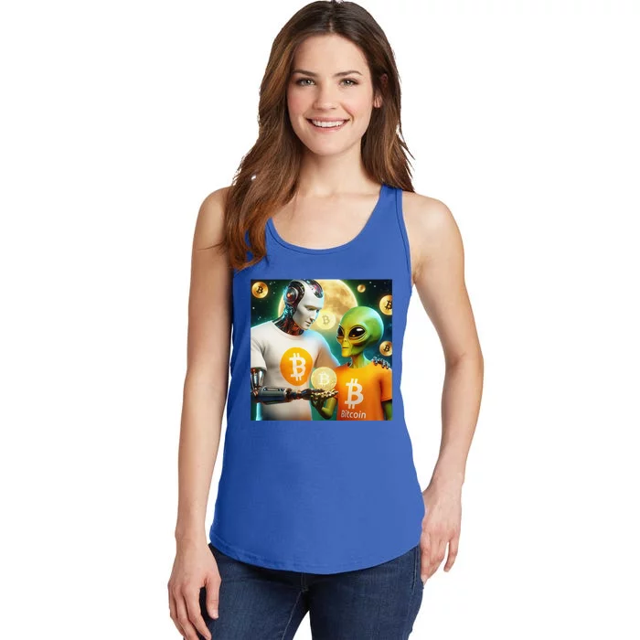 Bitcoin Btc Gift Premium Ladies Essential Tank