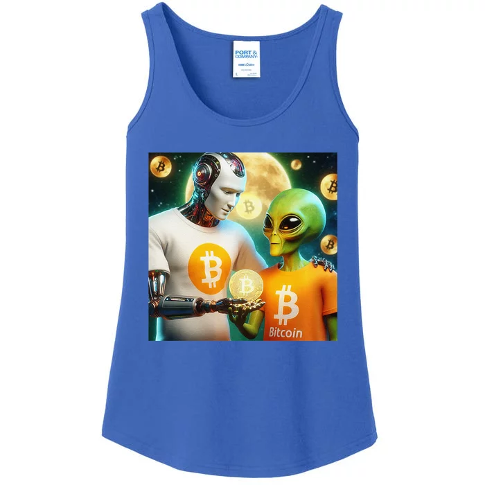 Bitcoin Btc Gift Premium Ladies Essential Tank