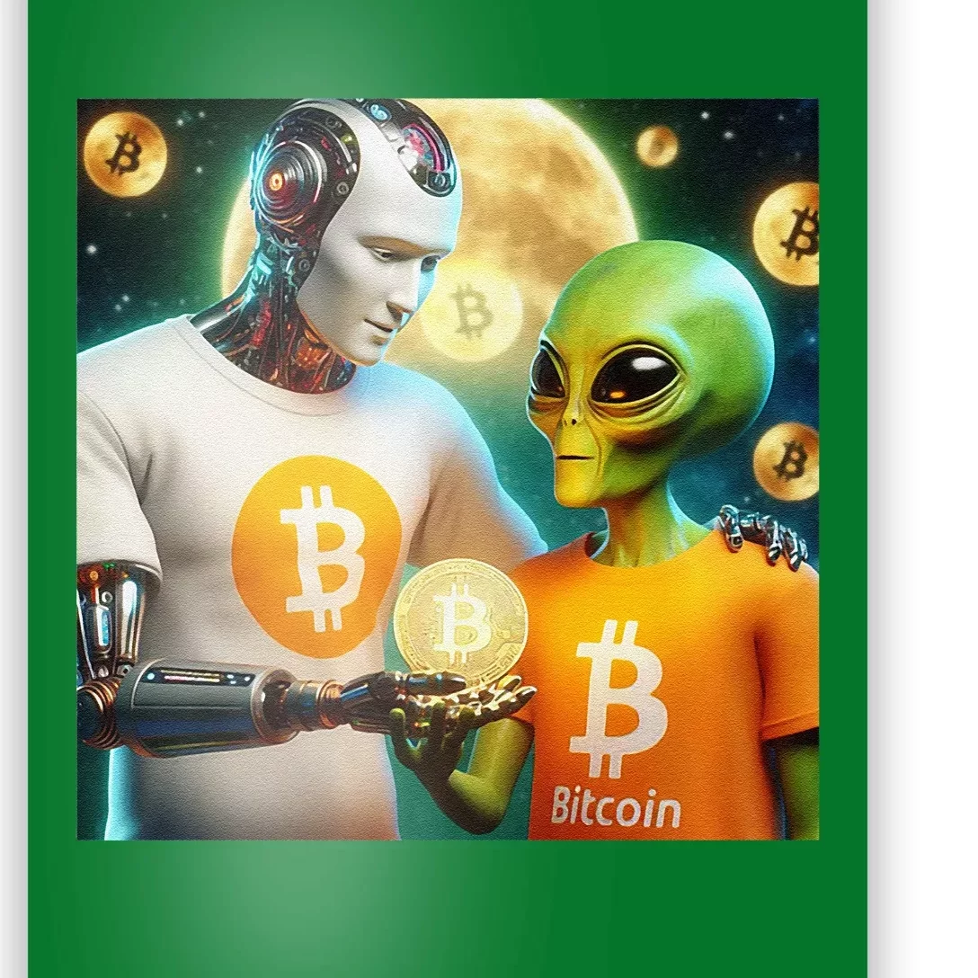 Bitcoin Btc Gift Premium Poster