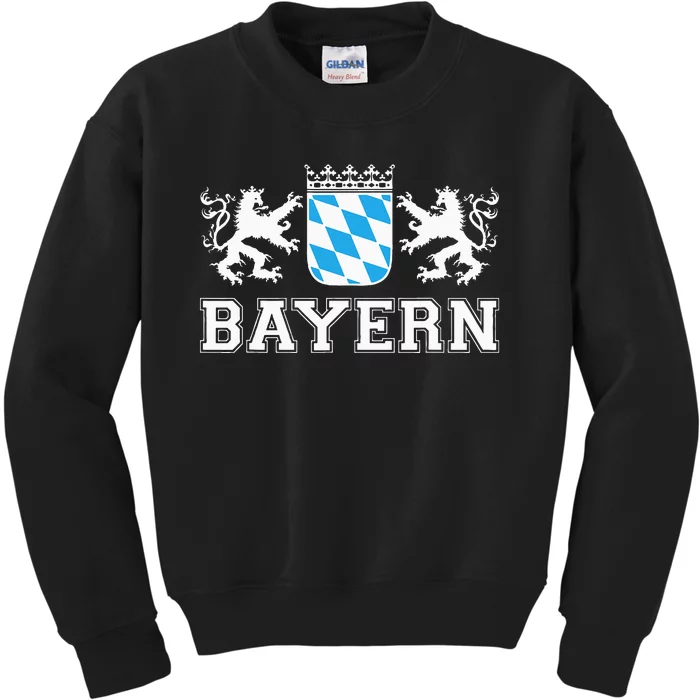 Bayern Bavaria German Munich Oktoberfest Germany Kids Sweatshirt