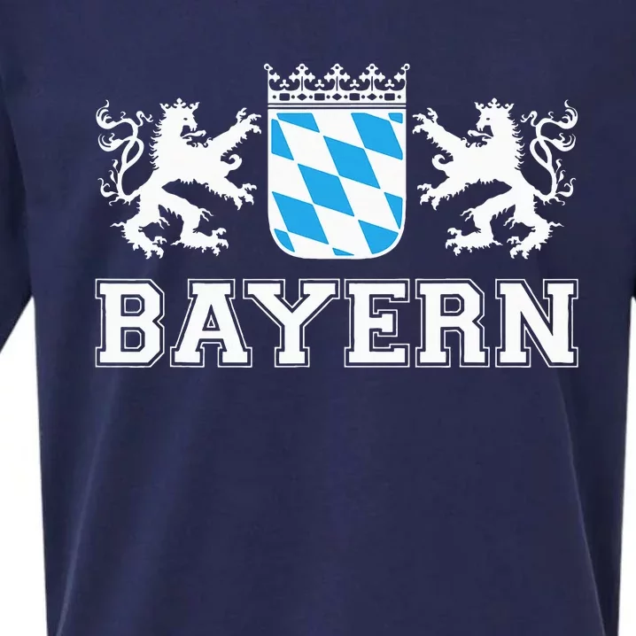 Bayern Bavaria German Munich Oktoberfest Germany Sueded Cloud Jersey T-Shirt