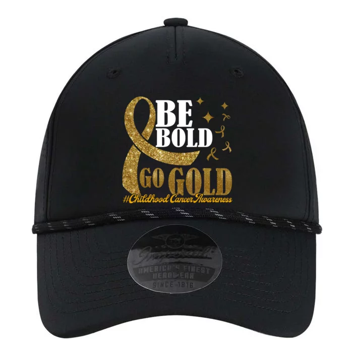 Be Bold Go Gold Childhood Cancer Awareness Performance The Dyno Cap