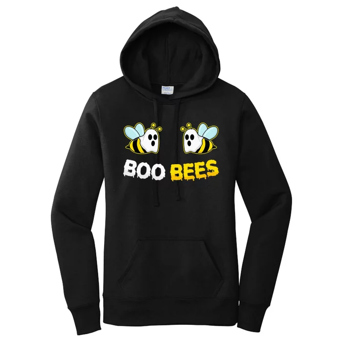 Boo Bees Ghost Funny Halloween Matching Couple Costume Party Women's Pullover Hoodie