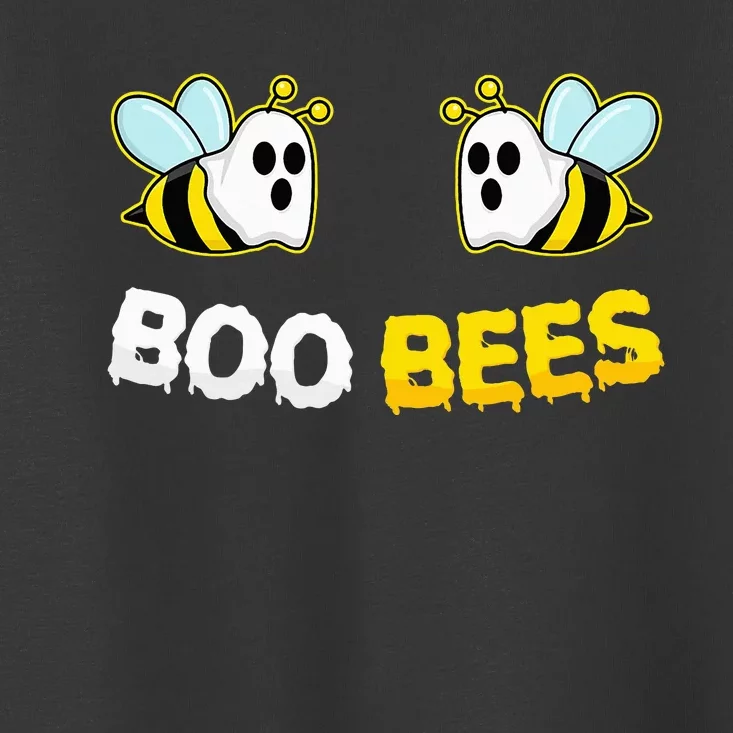 Boo Bees Ghost Funny Halloween Matching Couple Costume Party Toddler T-Shirt