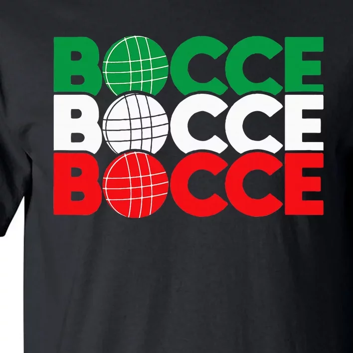 Bocce Ball Game Enthusiast Lawn Bowling Boule Boccia Tall T-Shirt