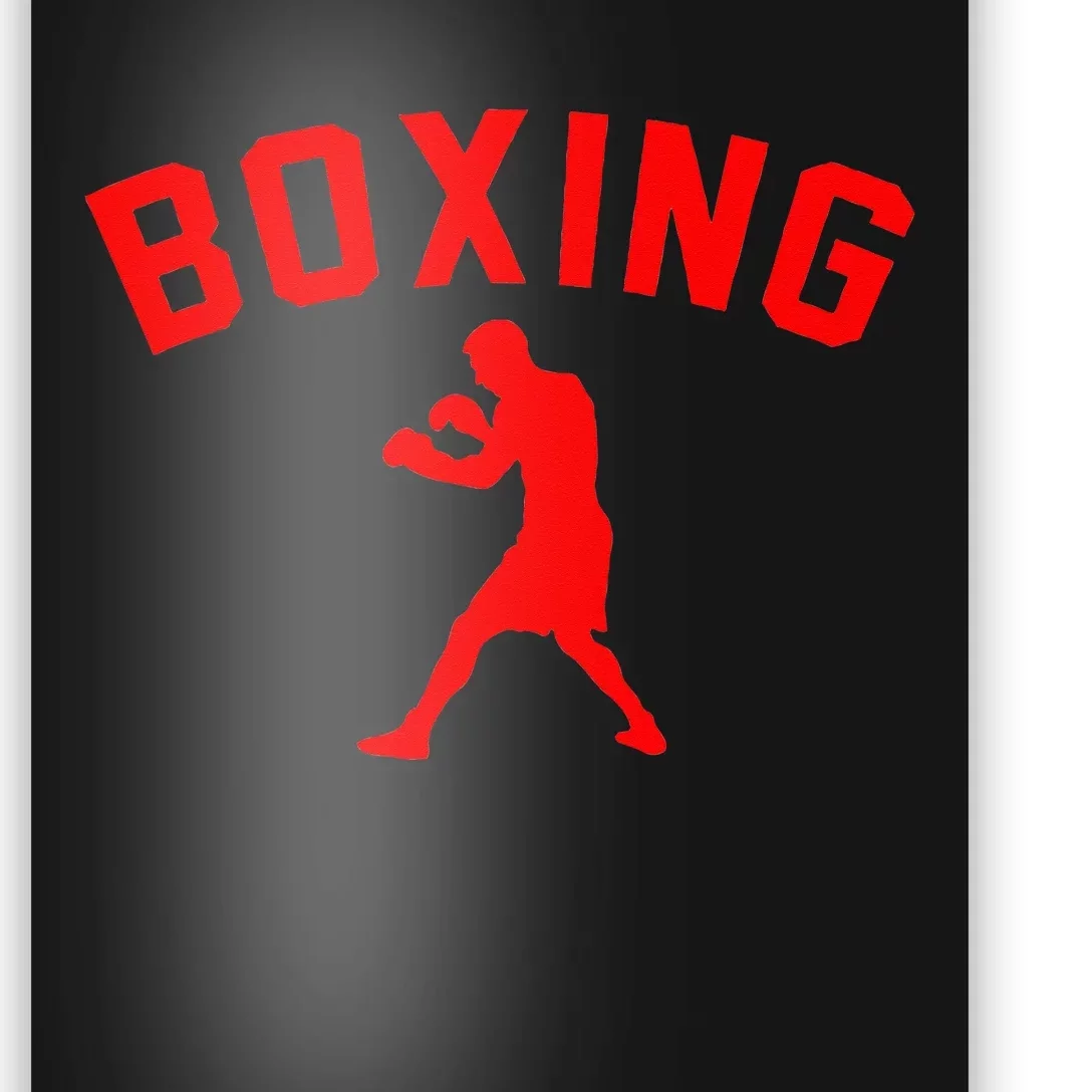 Boxing Boxer Gift Boxing Fan Boxing Trainer Boxing Coach Poster