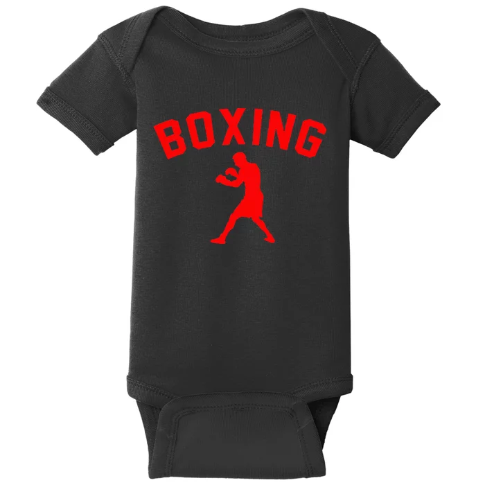 Boxing Boxer Gift Boxing Fan Boxing Trainer Boxing Coach Baby Bodysuit