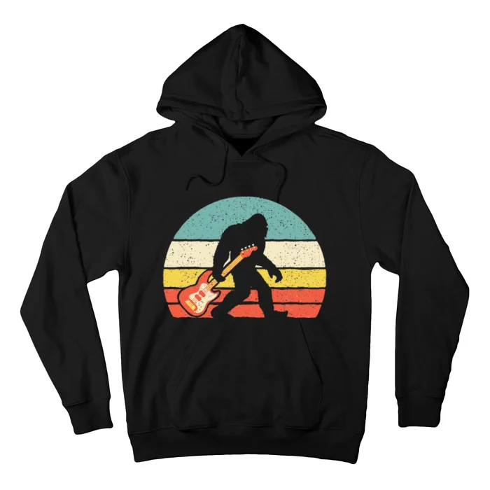 Bigfoot Bass Guitar Bass Player Bassist Music Guitarist Hoodie