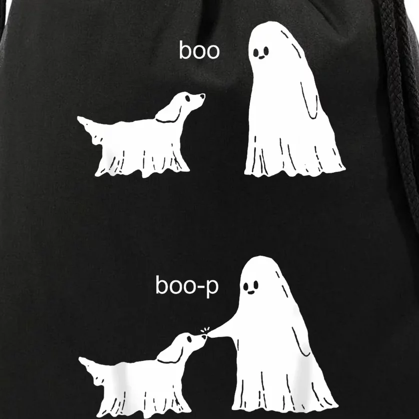 Boo Boop Ghost And Dog Drawstring Bag