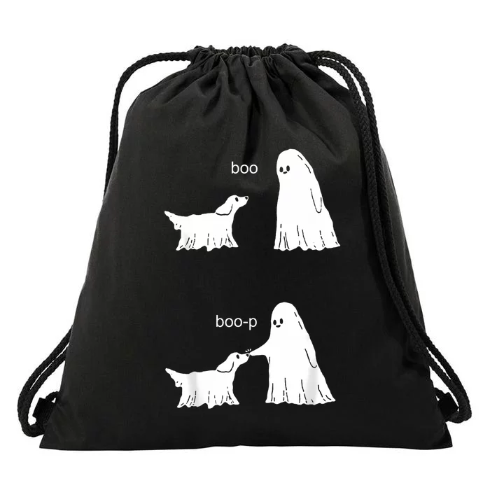 Boo Boop Ghost And Dog Drawstring Bag