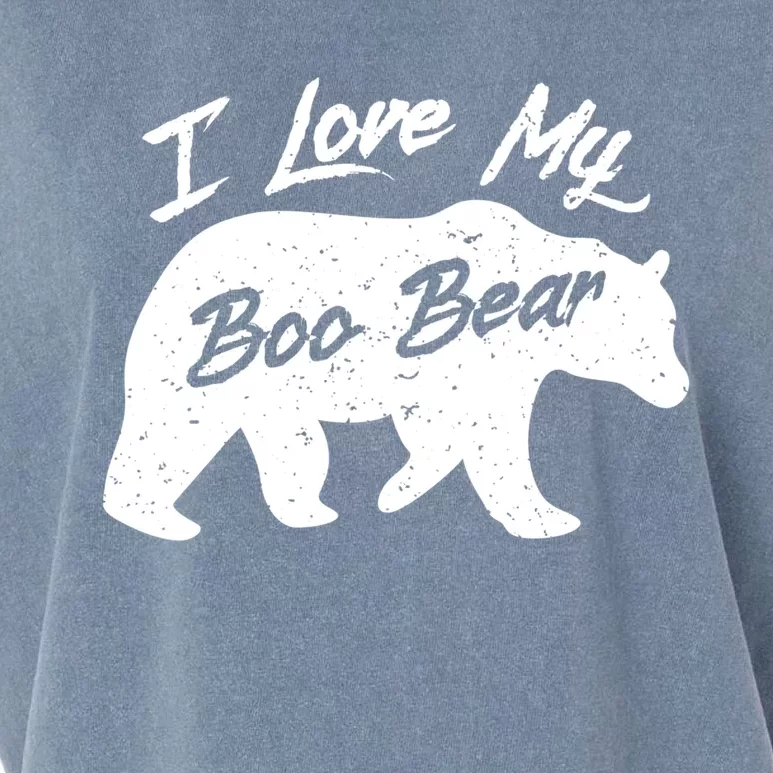 Boo Bear Great Gift Polar Bear Spirit Bear Valentine Cool Gift Garment-Dyed Women's Muscle Tee