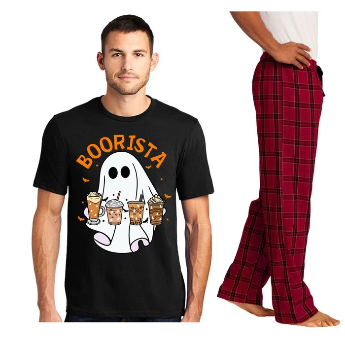 Boorista Barista Ghost Coffee Halloween Spooky Season Pajama Set