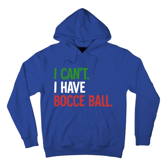 Bocce Ball Gift Tall Hoodie