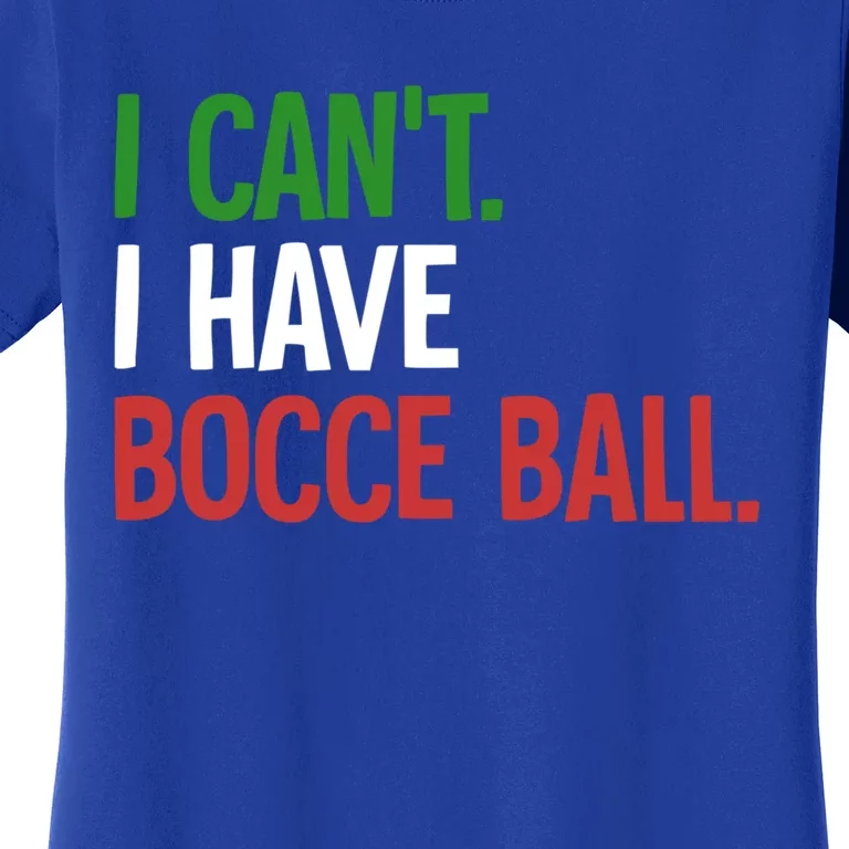 Bocce Ball Gift Women's T-Shirt