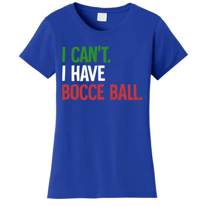 Bocce Ball Gift Women's T-Shirt