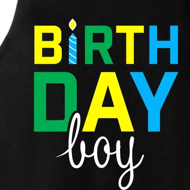 Birthday Boy Gift Ladies Tri-Blend Wicking Tank