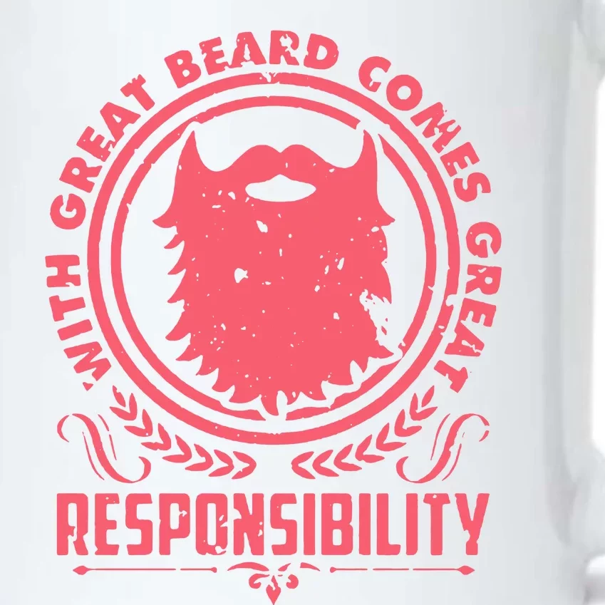 Bushy Beard Goatee Beard Full Beard Bearded Black Color Changing Mug