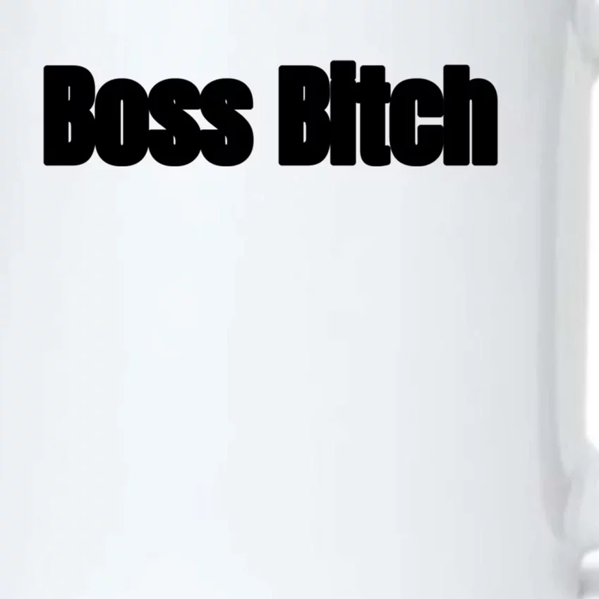 Boss Bitch Gift Black Color Changing Mug