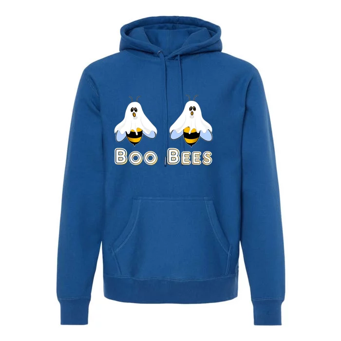 Boo Bees Gift Cute Funny Boobees Halloween Meme Gift Premium Hoodie