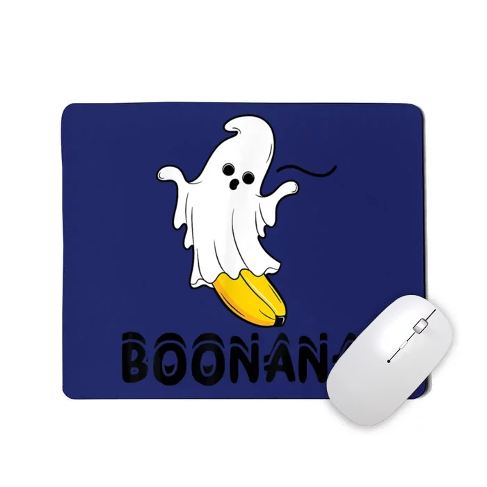 Boonana Boo Ghost Banana Halloween Costume Funny Mousepad