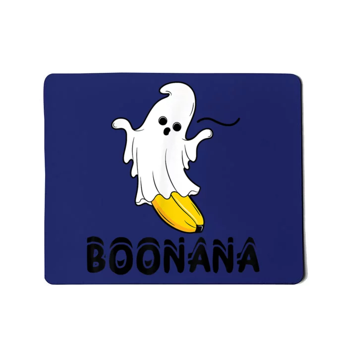 Boonana Boo Ghost Banana Halloween Costume Funny Mousepad