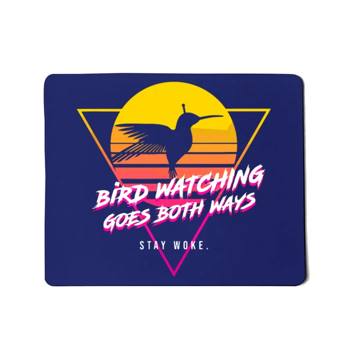 Birds Birdwatching Goes Both Ways They Arent Real Truth Meme Mousepad