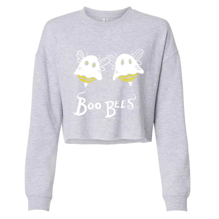 Boo Bees Gift Cropped Pullover Crew