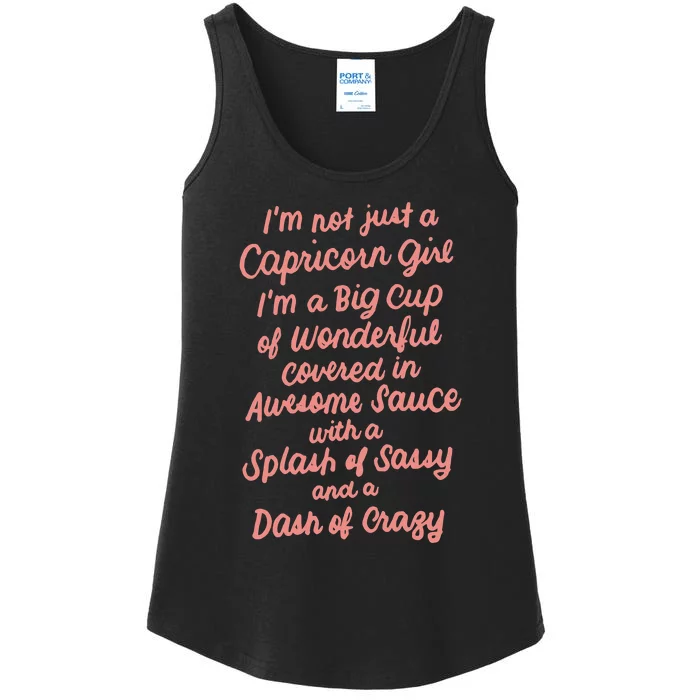 Black  Birthday Gifts Melanin  Capricorn Queen Ladies Essential Tank