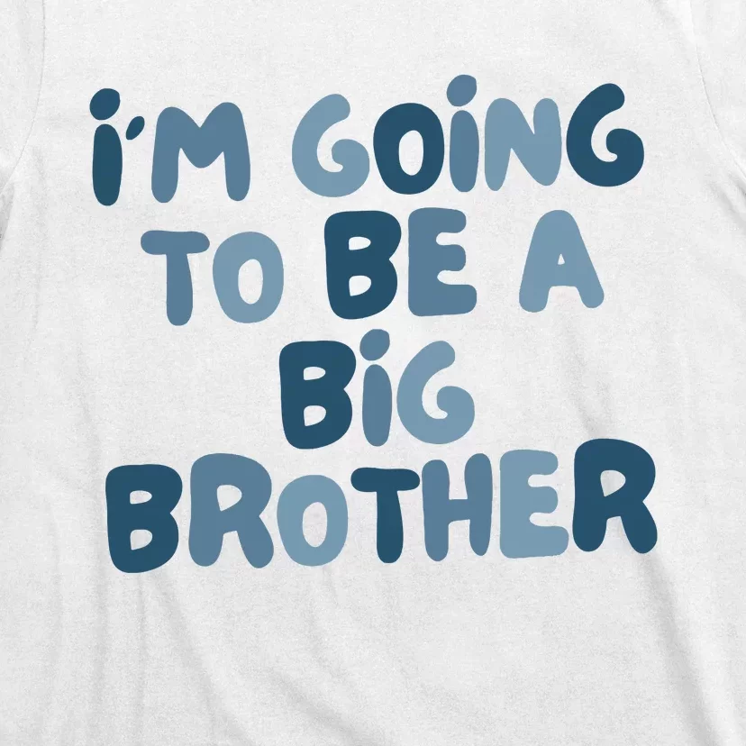 Big Brother Gift Birth Announcement Brother Gift T-Shirt