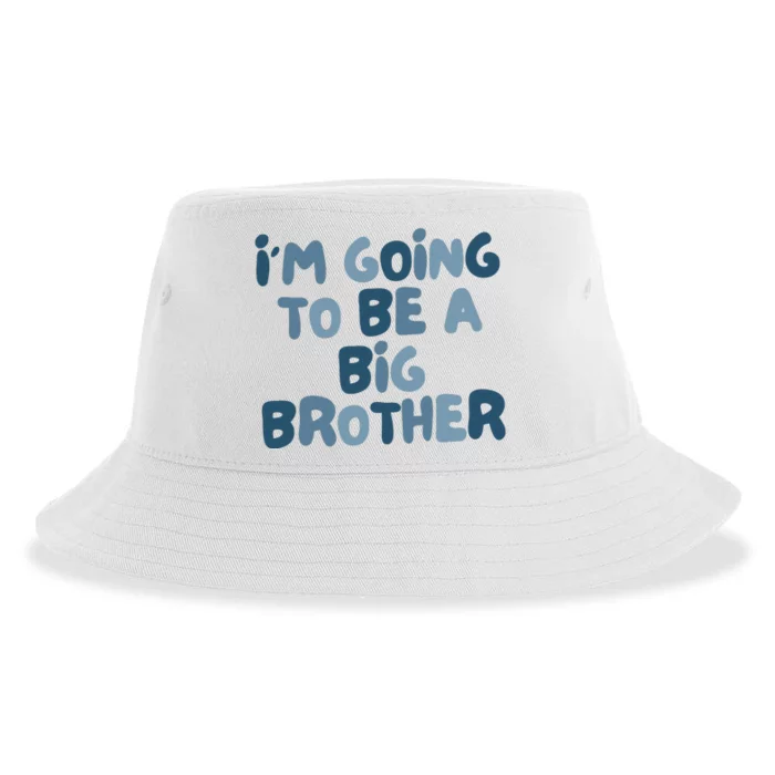 Big Brother Gift Birth Announcement Brother Gift Sustainable Bucket Hat