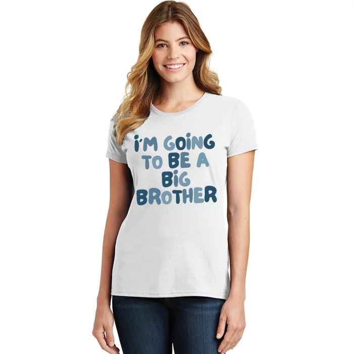 Big Brother Gift Birth Announcement Brother Gift Women's T-Shirt