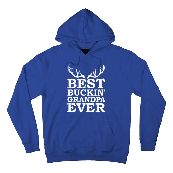 Best Buckin' Grandpa Ever Hunting Great Gift Tall Hoodie