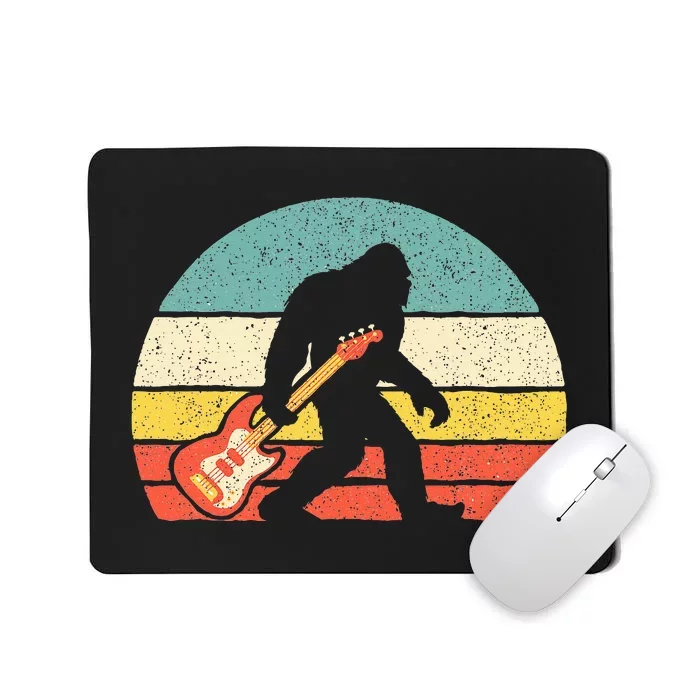 Bigfoot Bass Guitar  Bass Player Bassist Music Guitarist Mousepad